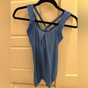 Lululemon Athletica Blue Tank Top